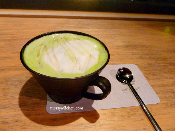 Canola Honey Green Tea At O'Sulloc Tea House @ Insadong, Seoul, South Korea
